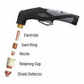 Razorweld HYP 45 torch assembly diagram